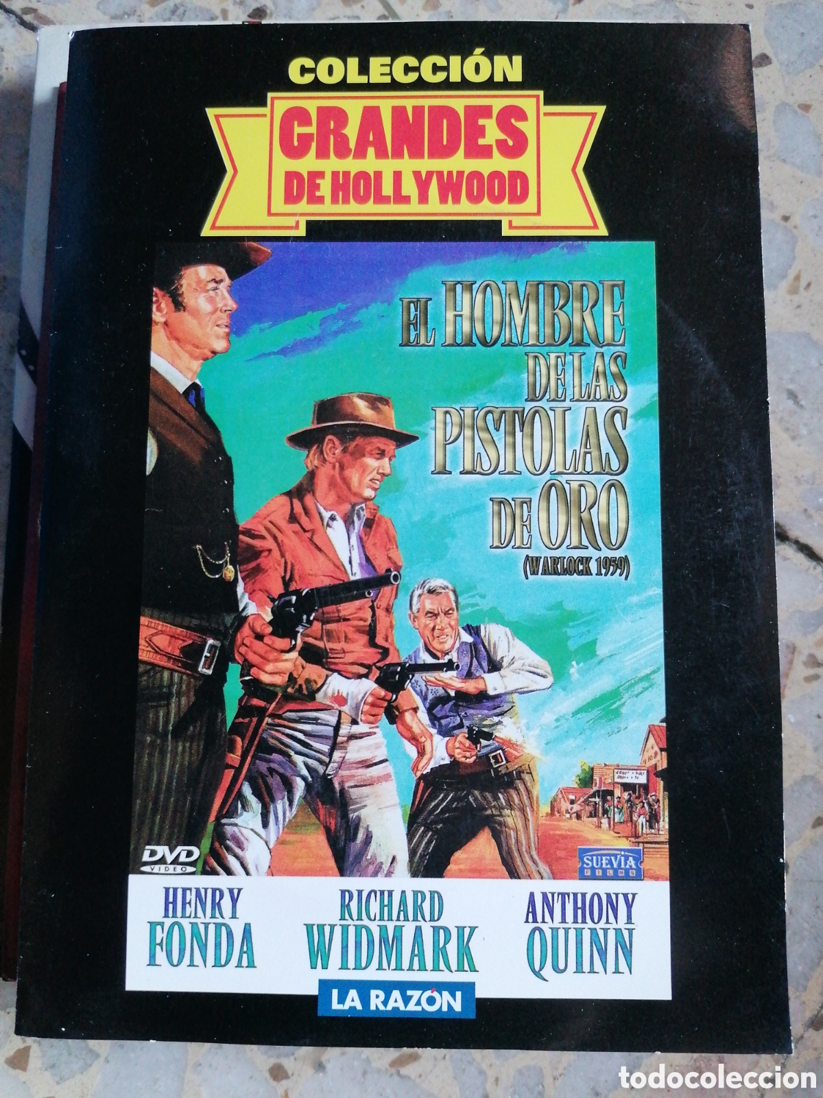 Kino: DVD EL HOMBRE DE LAS PISTOLAS DE ORO HENRY FONDA ANTHONY QUINN SOBRE DE CARTON