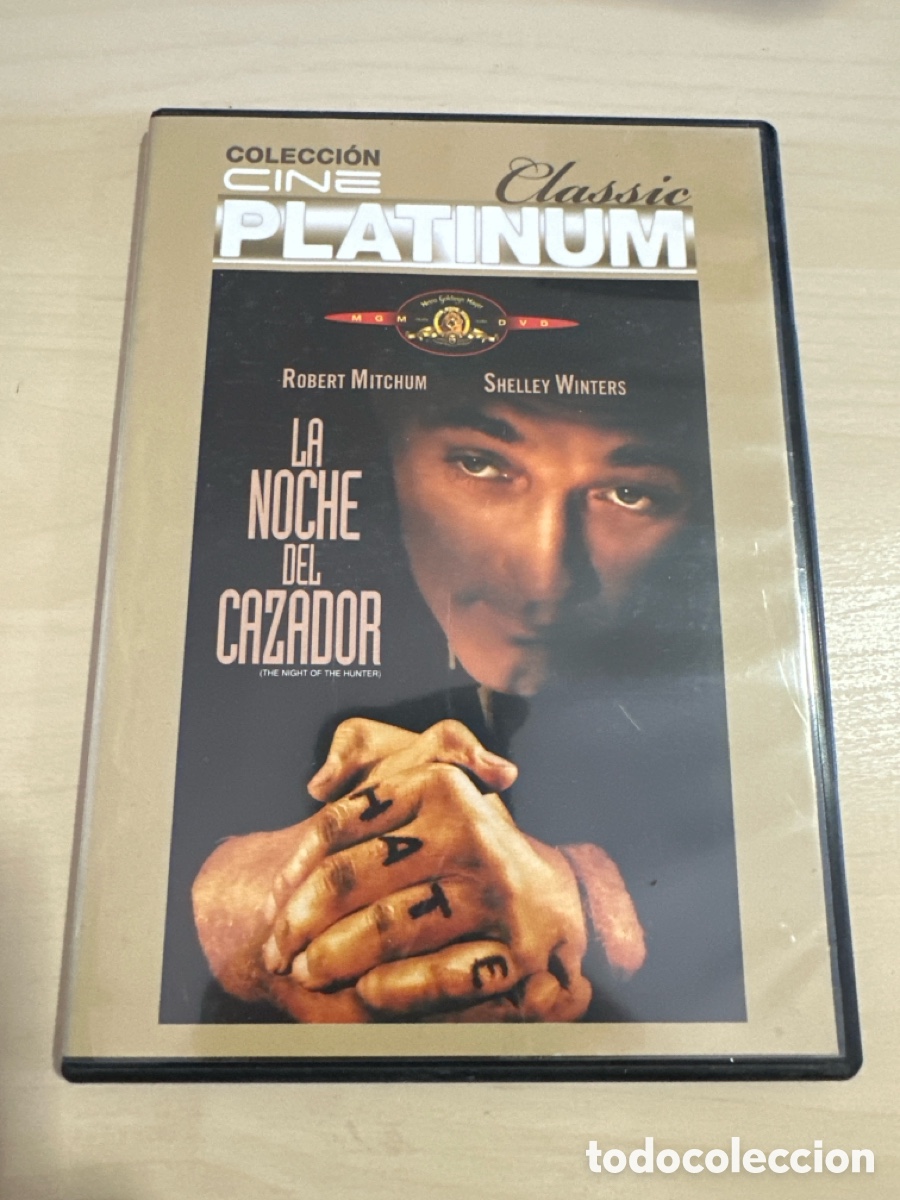 Cine: DVS38 la noche del cazador dvd segunda mano tapa fina