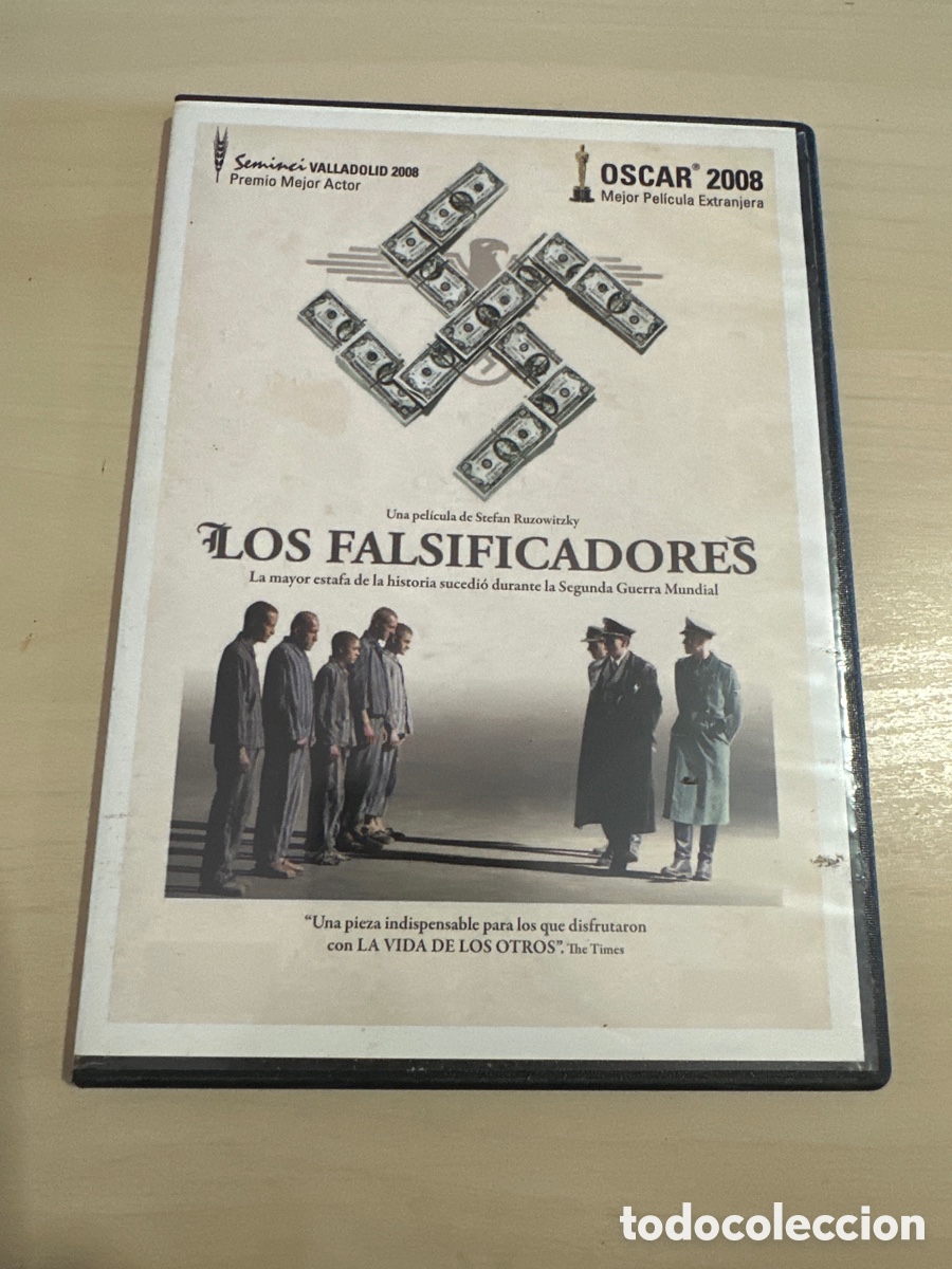 Cine: DVS38 los falsificadores dvd segunda mano tapa fina