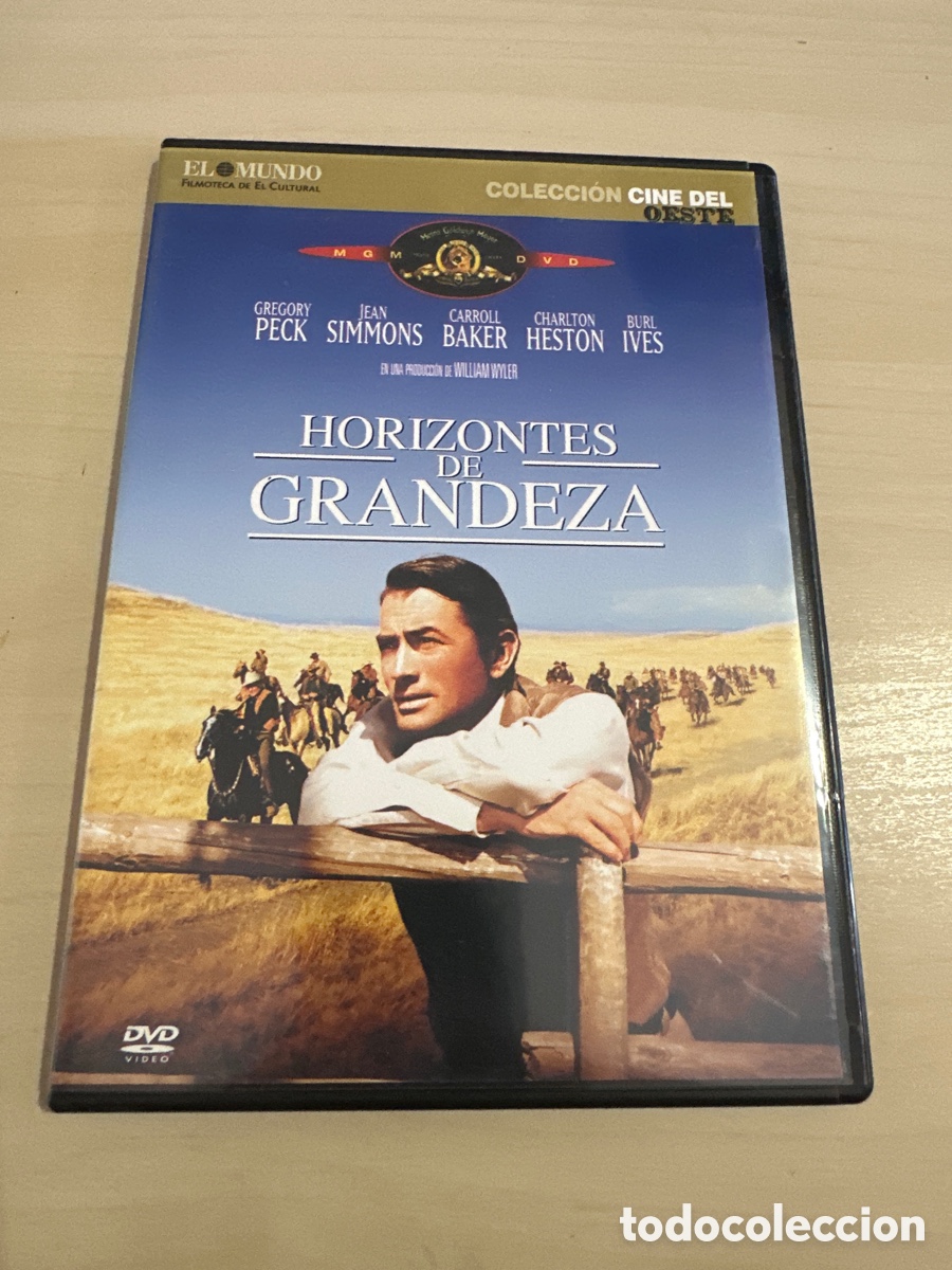 Cine: DVS38 horizontes de grandeza dvd segunda mano tapa fina