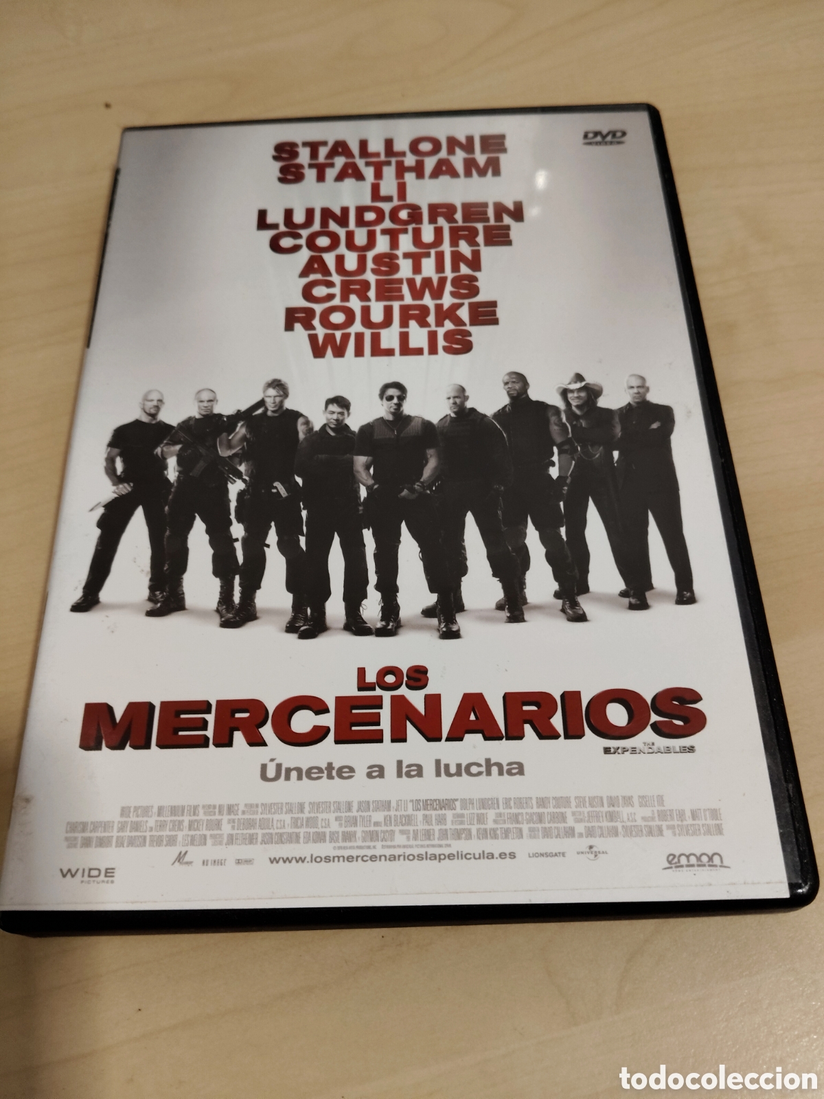 Cine: A62 los mercenarios DVD segundamano