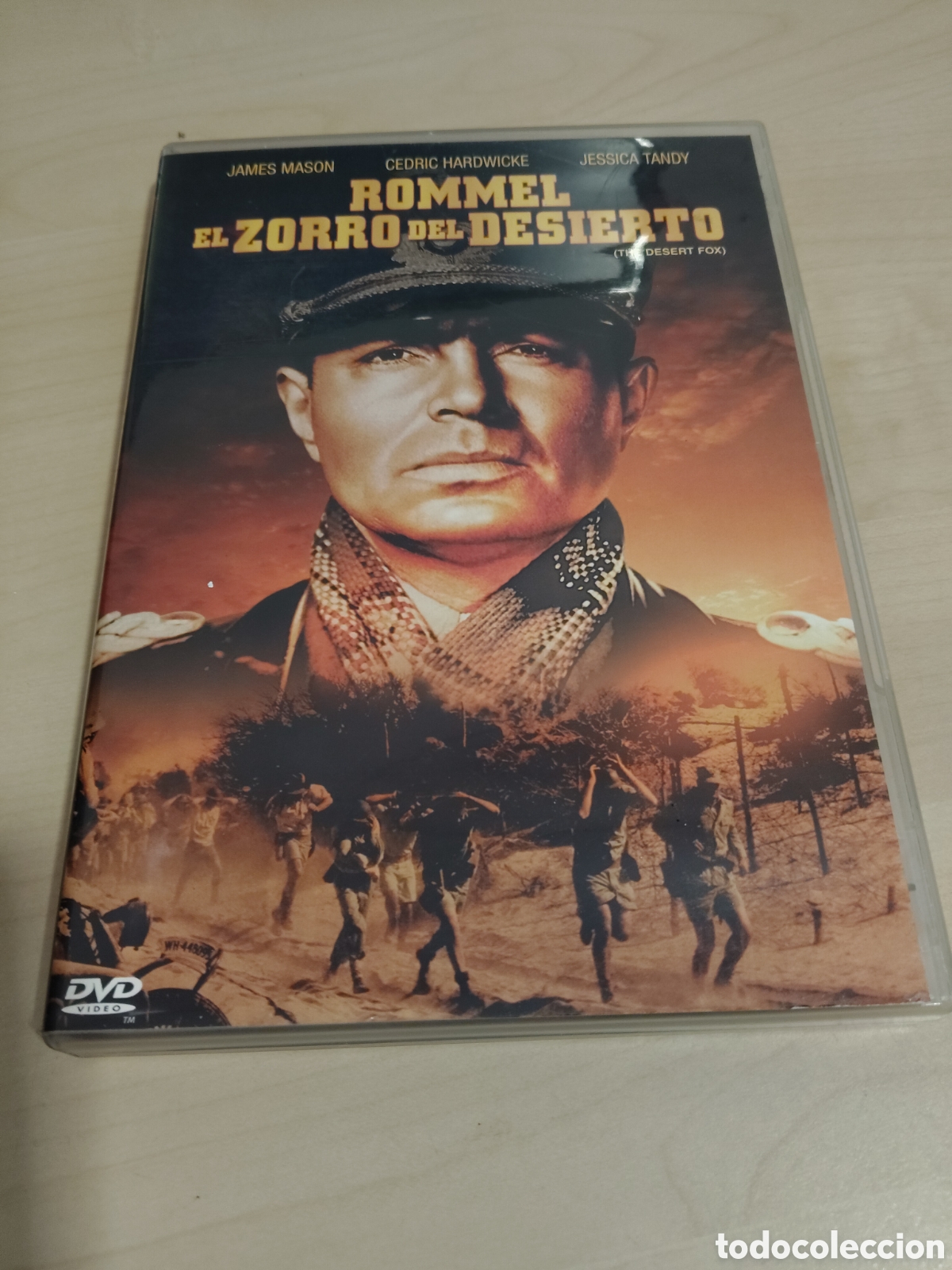 Cine: A62 rommel el zorro del desierto DVD segundamano