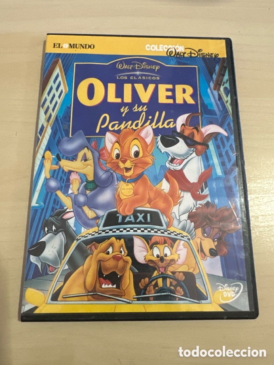 Cine: DVS38 Oliver y su pandilla dvd segunda mano tapa fina