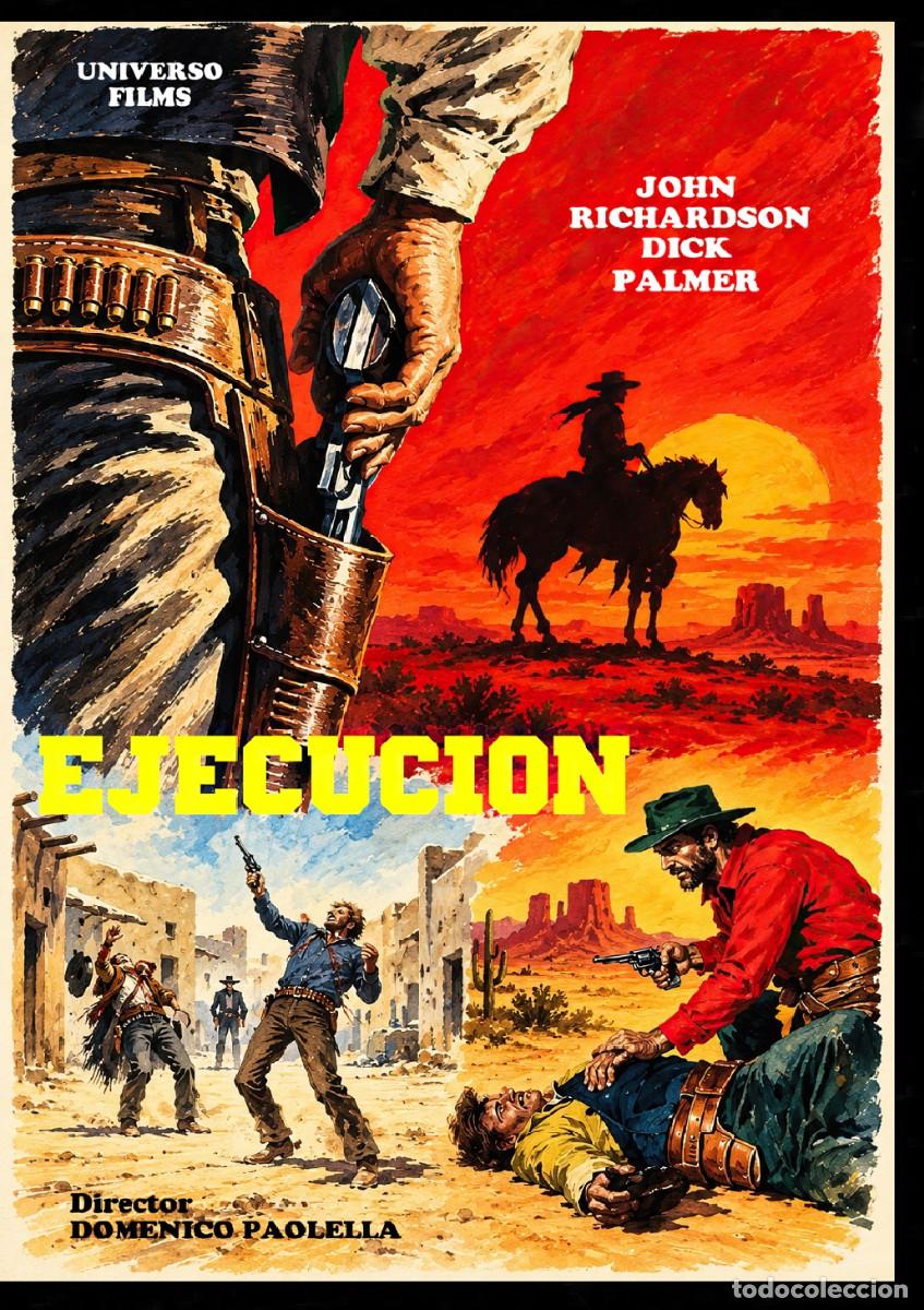 Cine: EJECUCION DVD PRECINTADO IMPORTACI&Oacute;N JONH RICHARDSON SPAGHETTI WESTERN