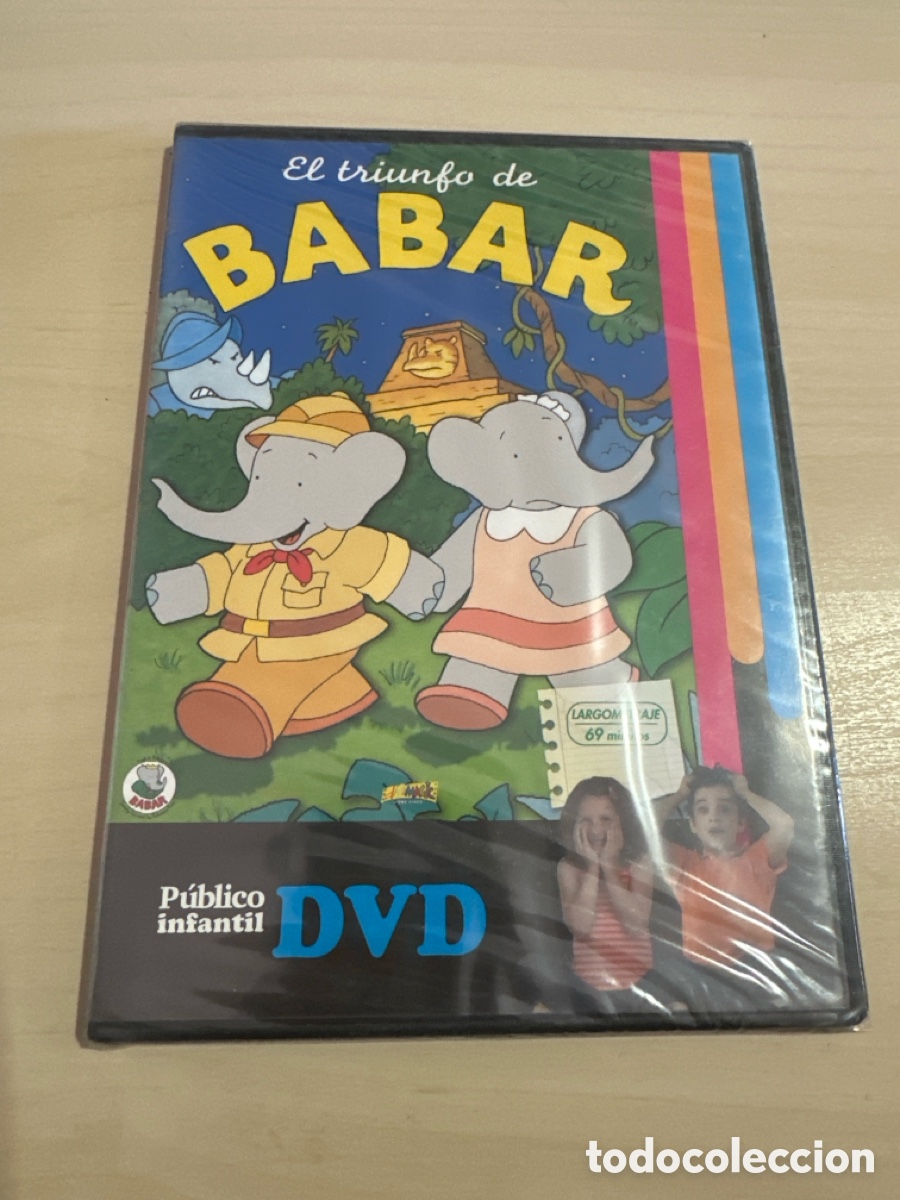 Cine: DVS39 el triunfo de babar dvd nuevo precintado