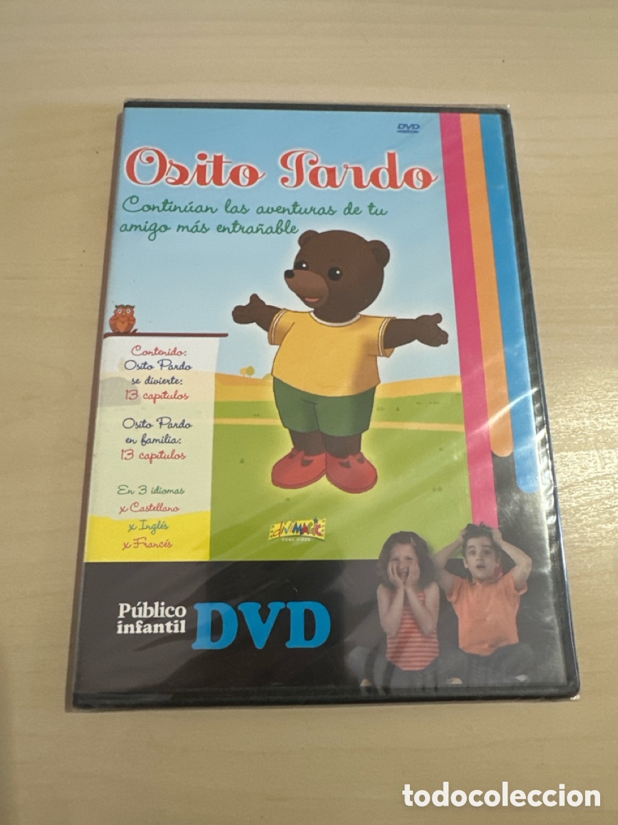 Cine: DVS39 osito pardo dvd nuevo tapa fina