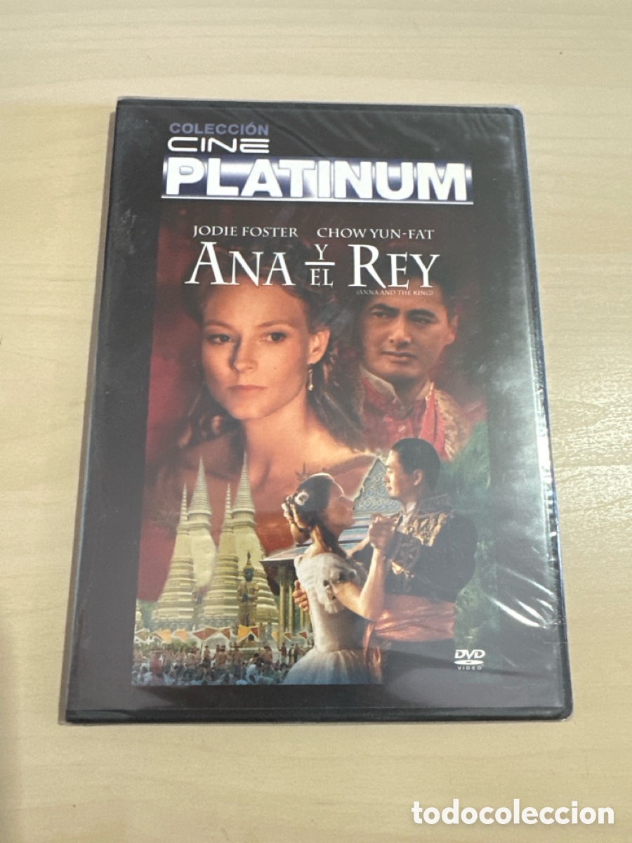 Cine: DVS39 Ana y el rey dvd nuevo tapa fina