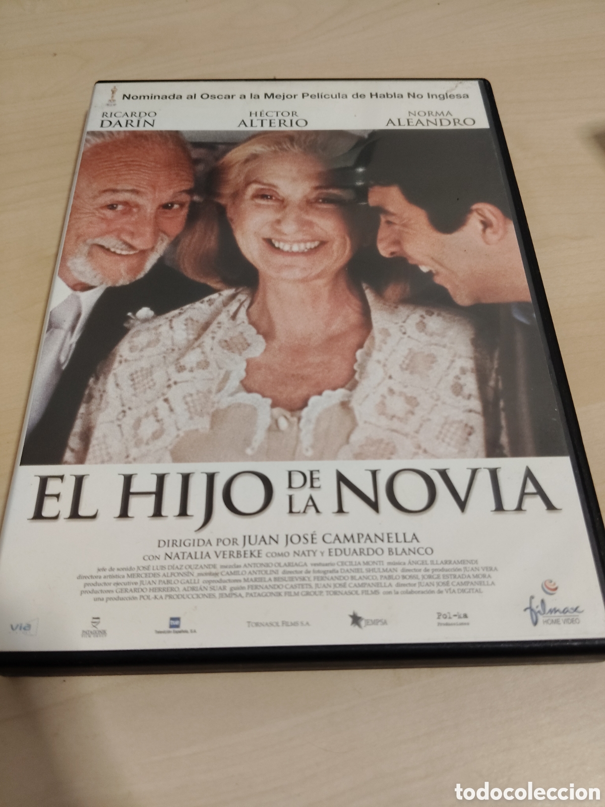 Cine: A65 el hijo de la novia DVD segundamano