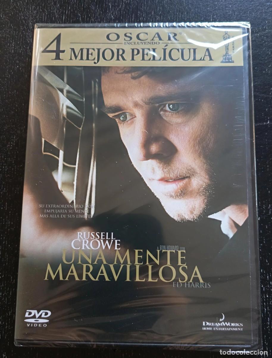 Cine: DVD UNA MENTE MARAVILLOSA ( precintada y descatalogada con RUSSELL CROWE, ED HARRIS)