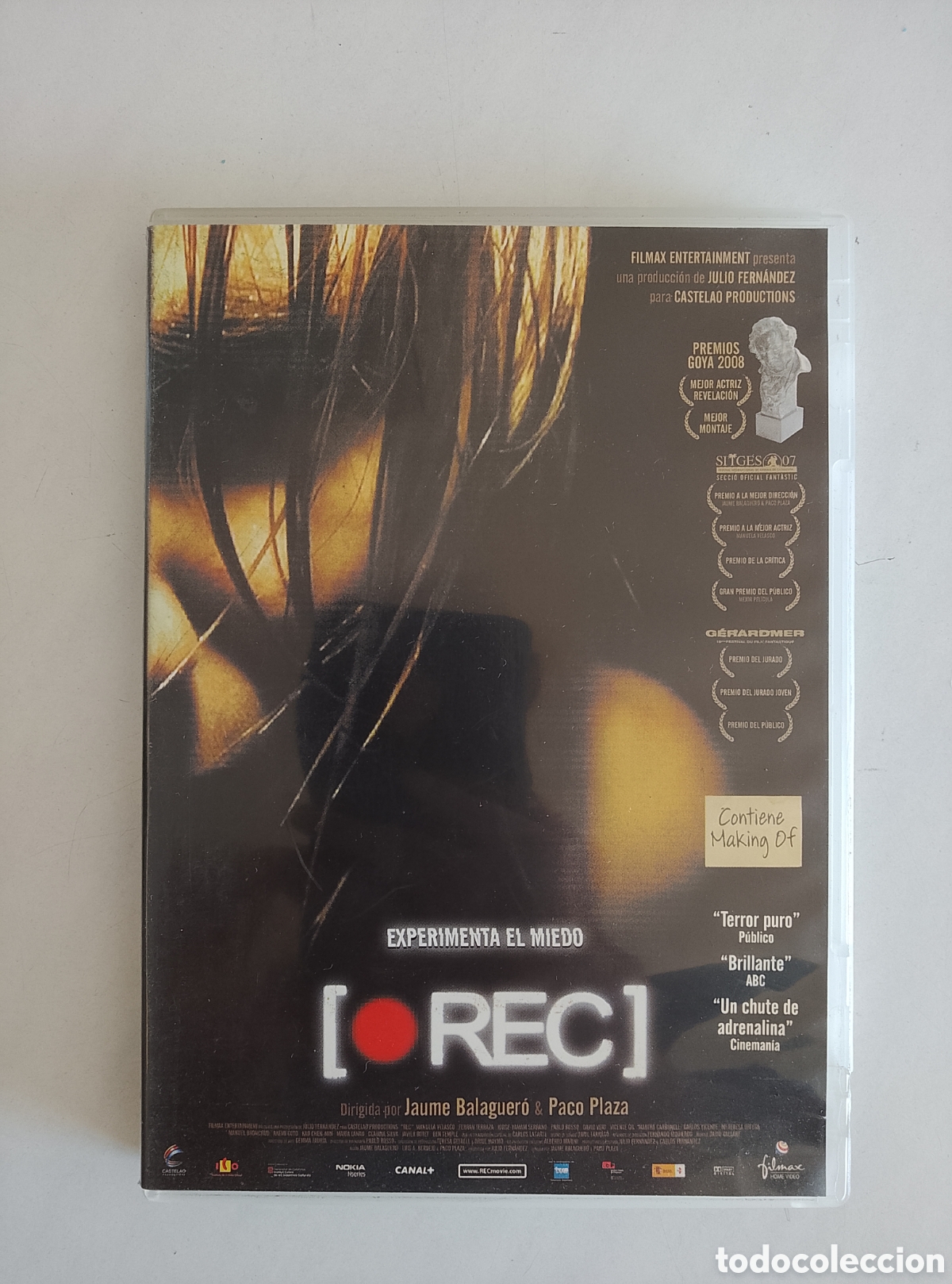 Cine: PELICULA DVD REC (edici&oacute;n videoclub)