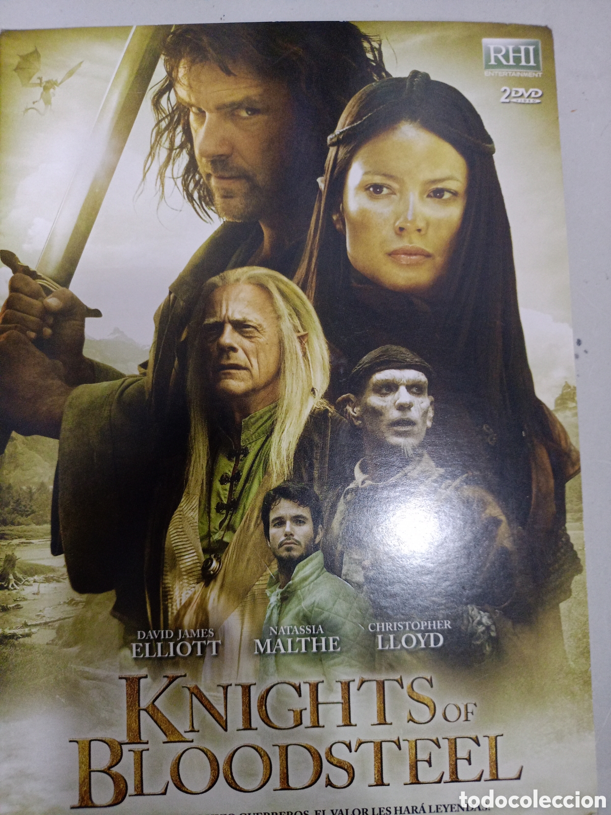 Cine: DVD Knights of Bloodsteel - 2 discos
