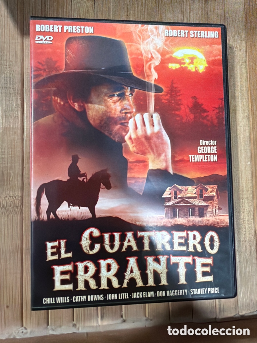 Cine: El cuatrero errante DVD SEMINUEVO