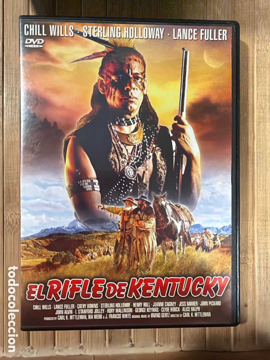 Cine: El rifle de Kentucky DVD SEMINUEVO