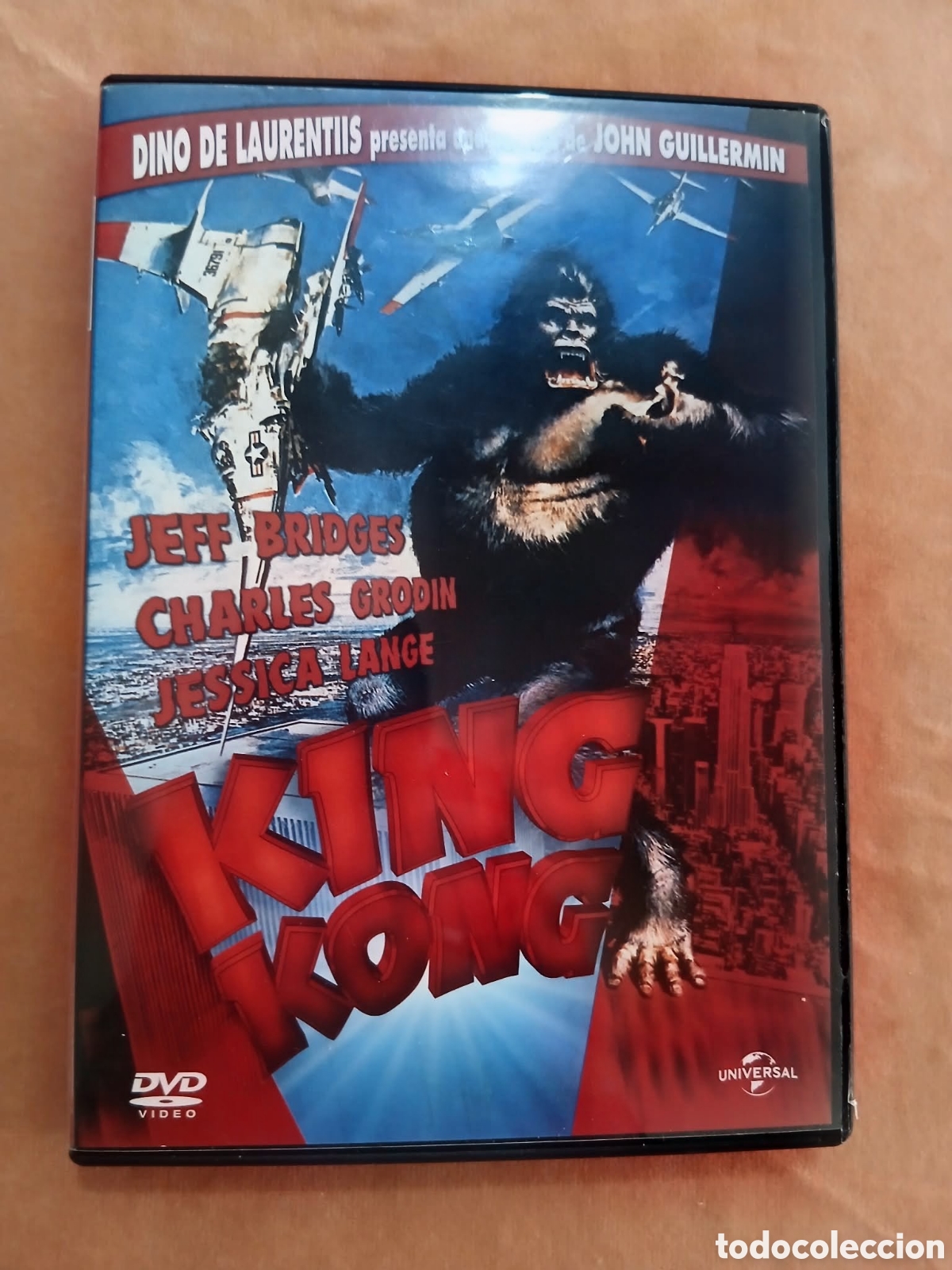 Cine: DVD &bull; KING KONG &bull; JEFF BRIDGES, CHARLES GRODIN, JESSICA LANGE