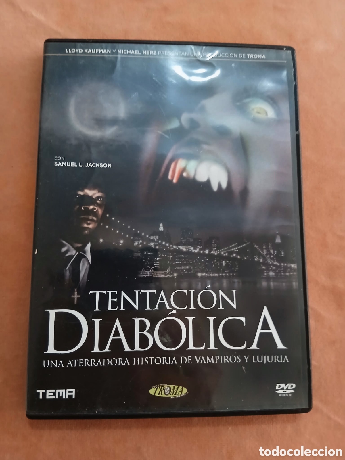 Cine: DVD &bull; TENTACI&Oacute;N DIAB&Oacute;LICA (Samuel L. Jackson) &bull; TERROR