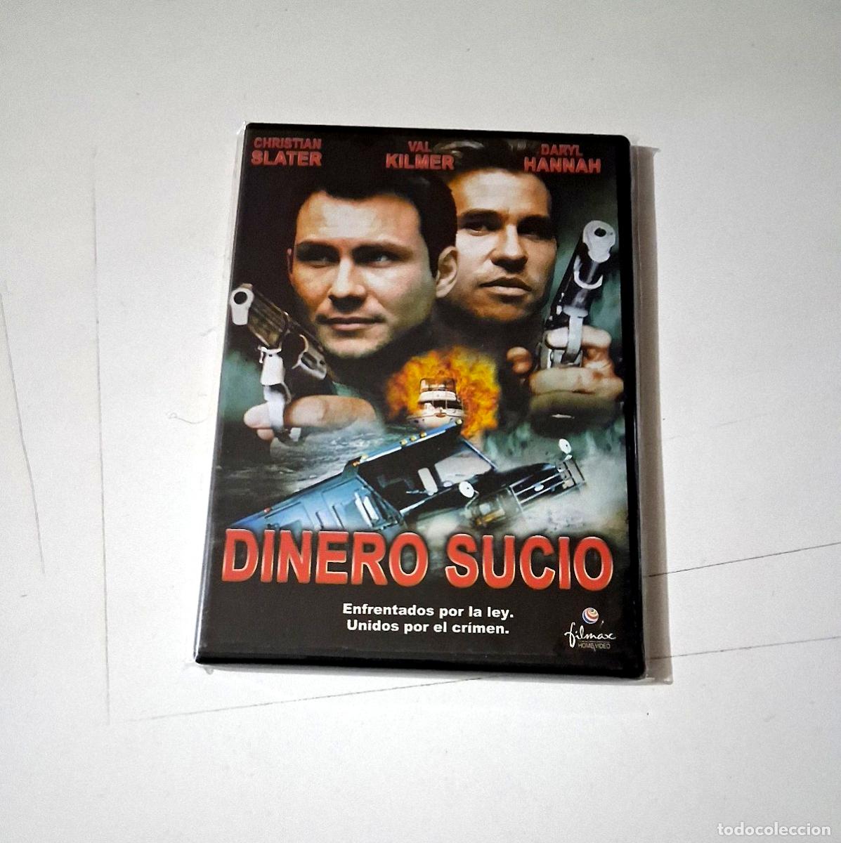Cinema: DVD &rdquo;DINERO SUCIO&rdquo; CAJA SLIM CHRISTIAN SLATER VAL KILMER DARYL HANNAH
