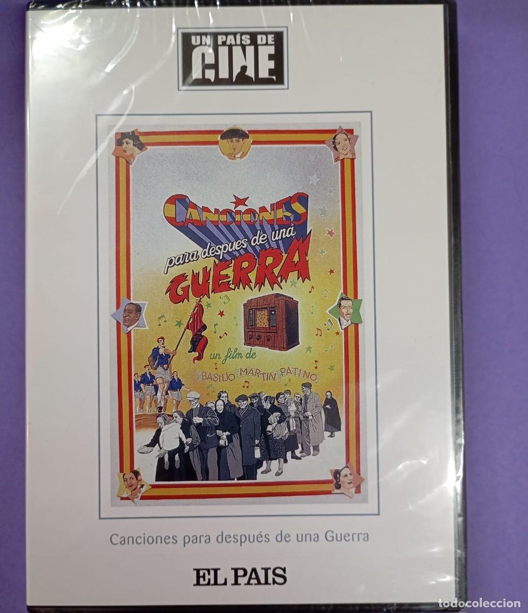 Cin&eacute;ma: Canciones para despu&eacute;s de una guerra - Basilio Mart&iacute;n Patino - El Pa&iacute;s - DVD. PRECINTADO