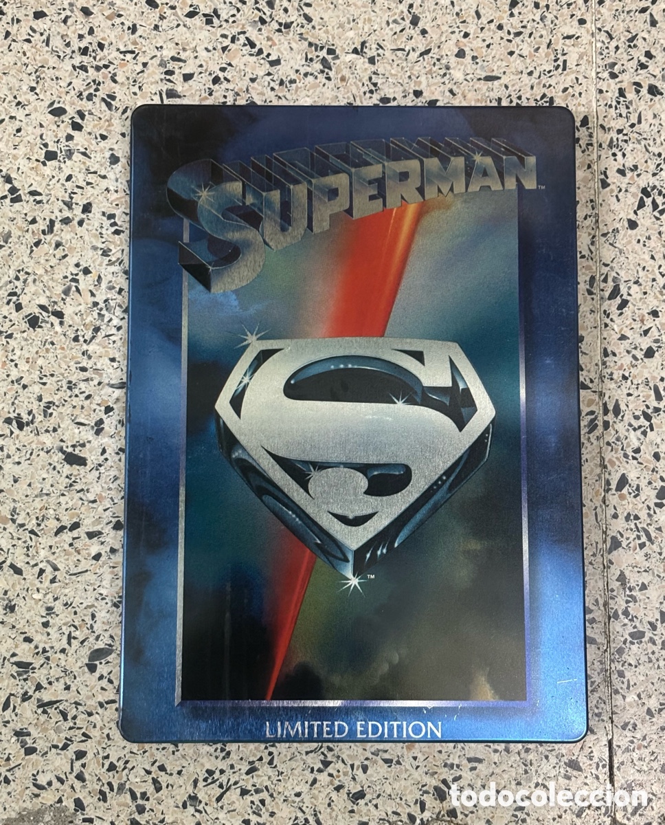Cine: Superman The Movie DVD Steelbook Edici&oacute;n Limitada Planeta DeAgostini C&oacute;mic Raro