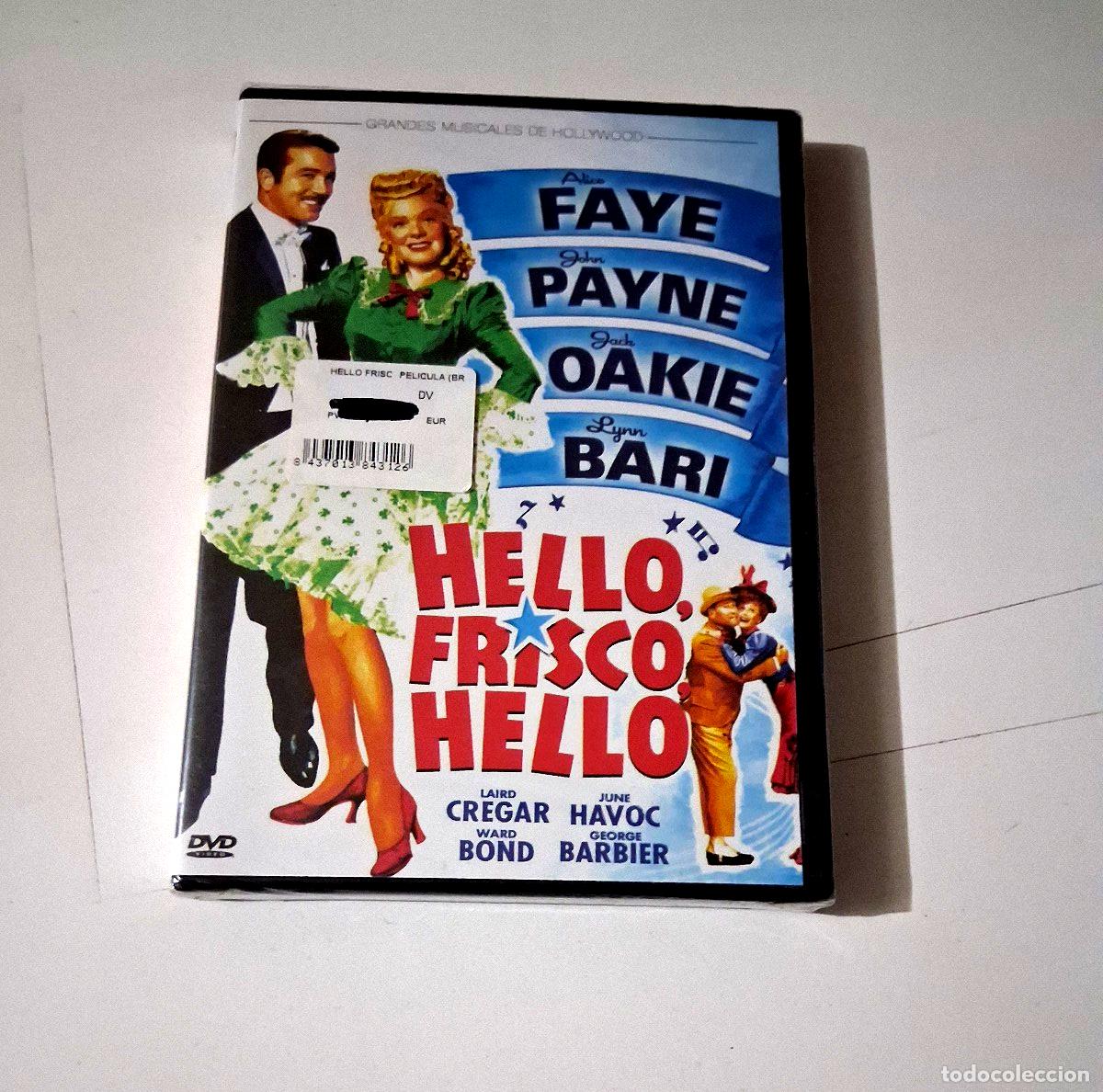 Cinema: DVD &rdquo;HELLO FRISCO HELLO&rdquo; PRECINTADO SEALED BRUCE HUMBERSTONE ALICE FAYE JOHN PAY
