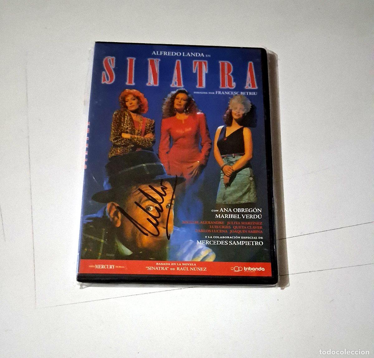 Cine: DVD &rdquo;SINATRA&rdquo; ALFREDO LANDA AUTOGRAFIADO SIGNED AUTOGRAPH MARIBEL VERDU CAJA SL