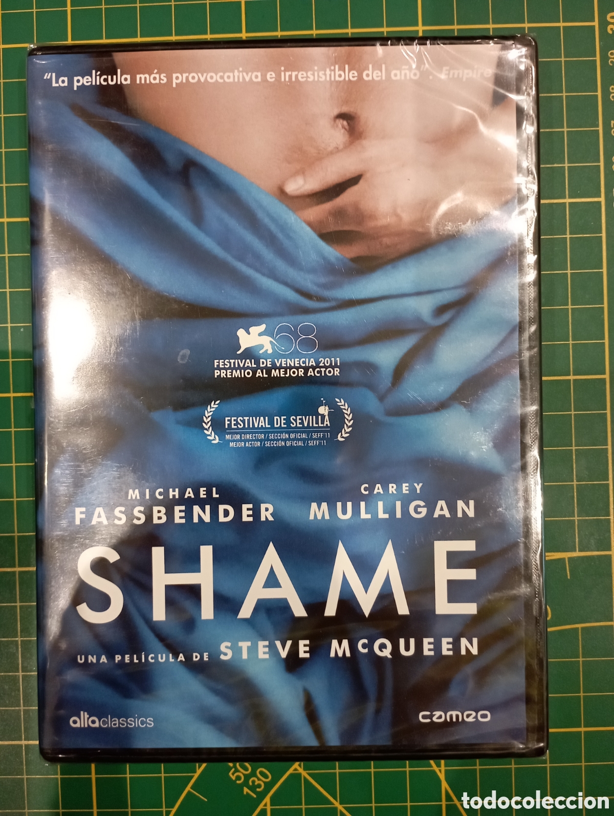 Cine: DVD &rdquo;Shame&rdquo; de Steve McQueen. con el pl&aacute;stico sin estrenar. Festival Venecia