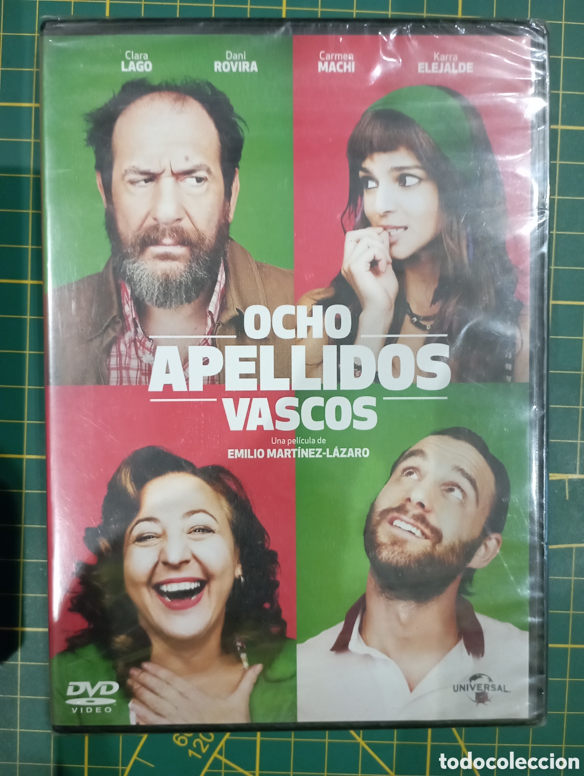 Cine: DVD &rdquo;Ocho apellidos vascos&rdquo; de Emilio Mart&iacute;nez L&aacute;zaro. con el pl&aacute;stico sin estrenar.