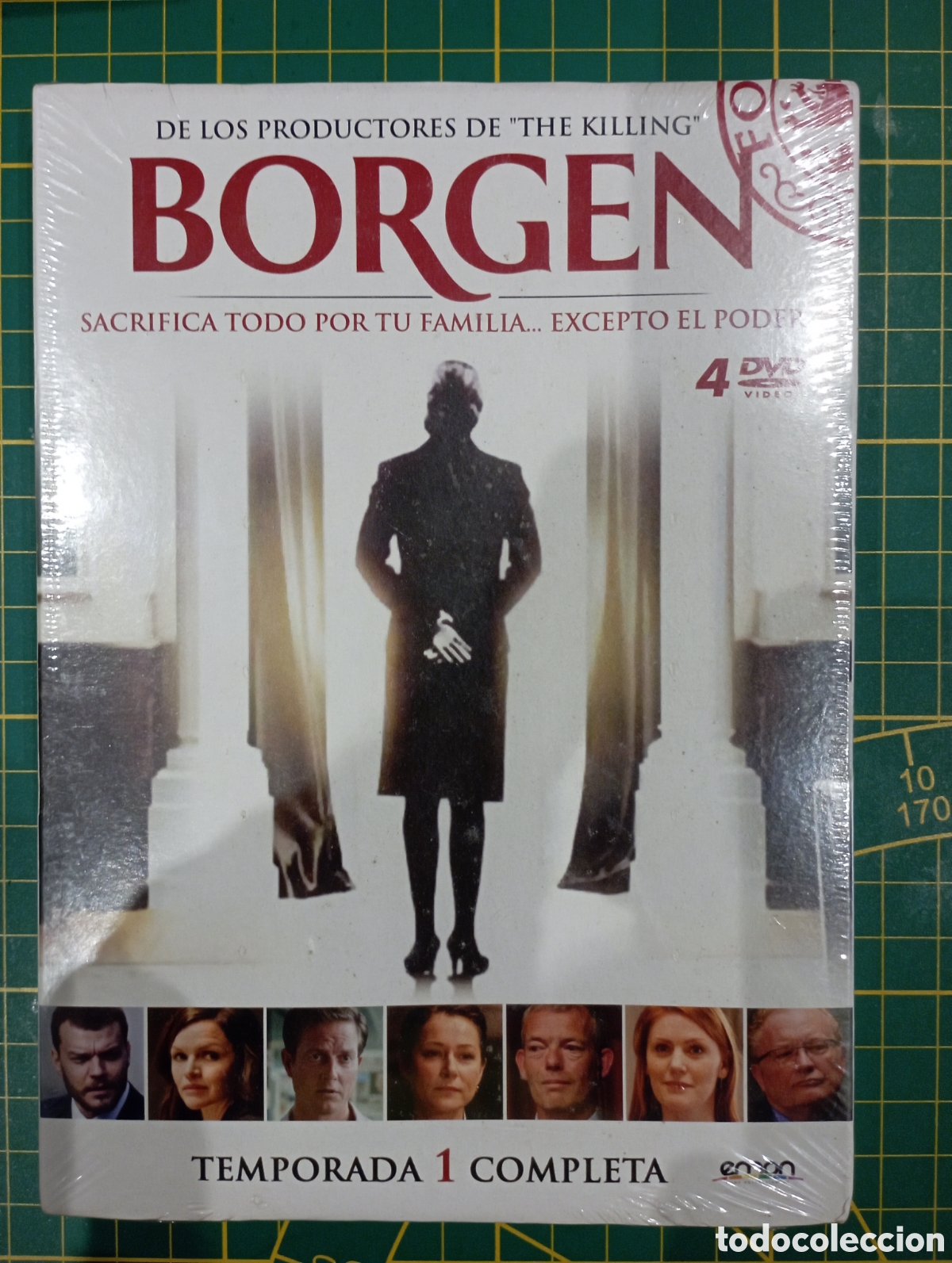 Cinema: DVD serie &rdquo;Borgen&rdquo; 1&ordf; temporada completa, 4dvds con el plastico sin estrenar