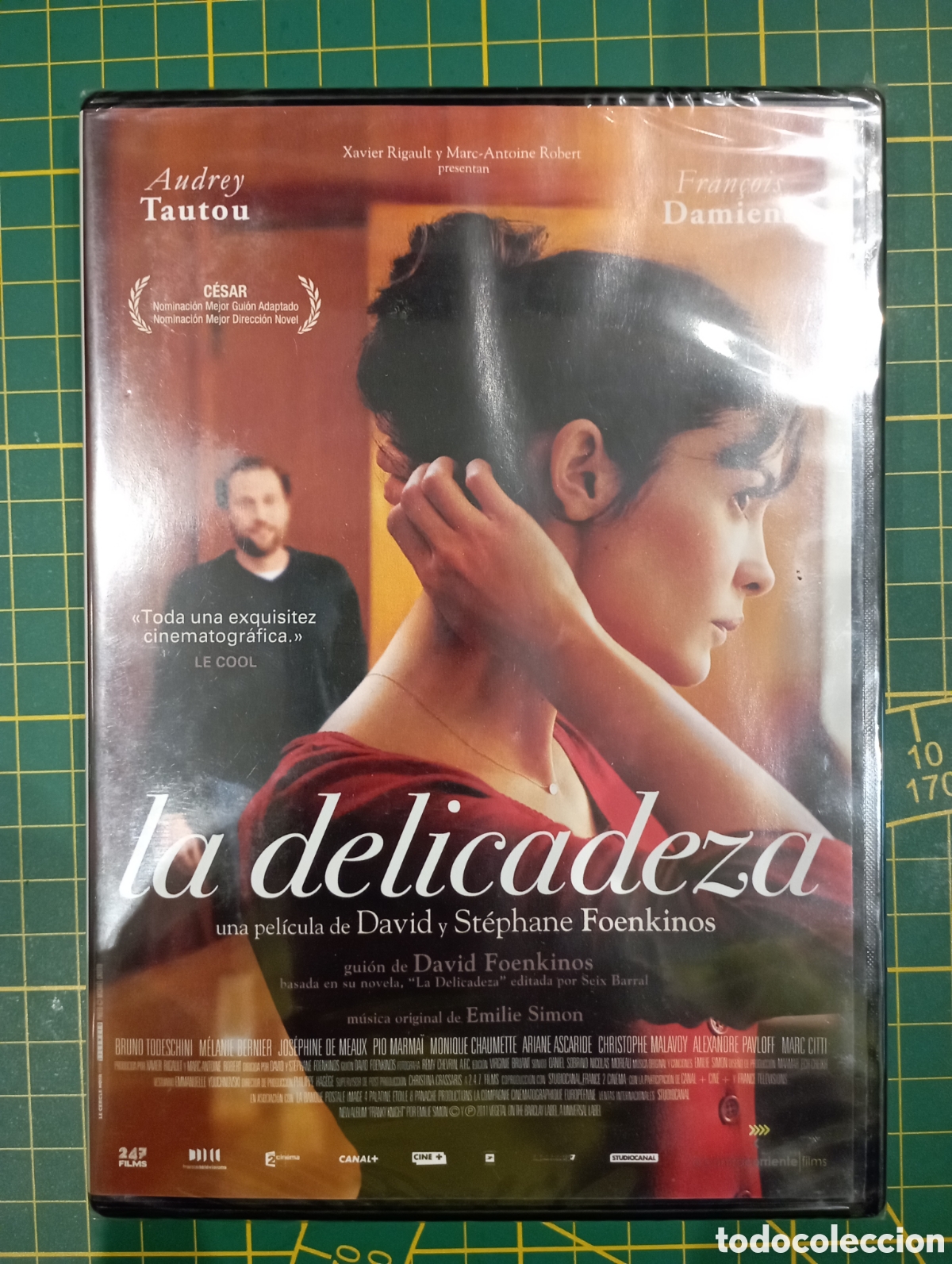 Cine: DVD &rdquo;Delicadeza&rdquo; de David y Stephane Foenkinos, con el pl&aacute;stico sin estrenar