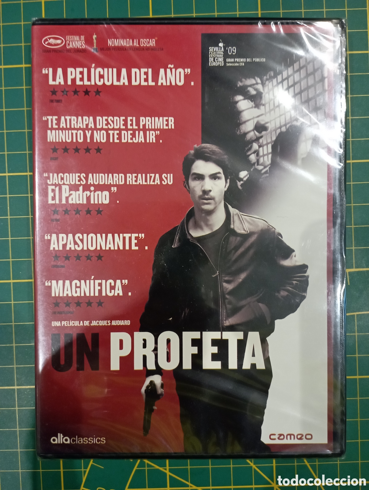 Cine: DVD &rdquo;Un profeta&rdquo; de Jacques Audiard, con el pl&aacute;stico sin estrenar Cannes y nominada Oscar