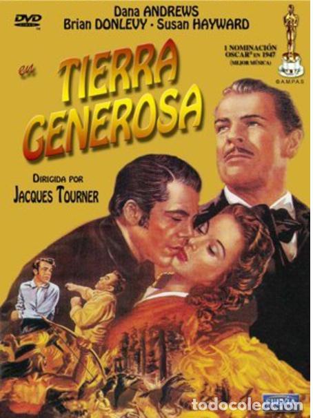 Cine: Tierra Generosa - Canyon Passage DVD Como nuevo