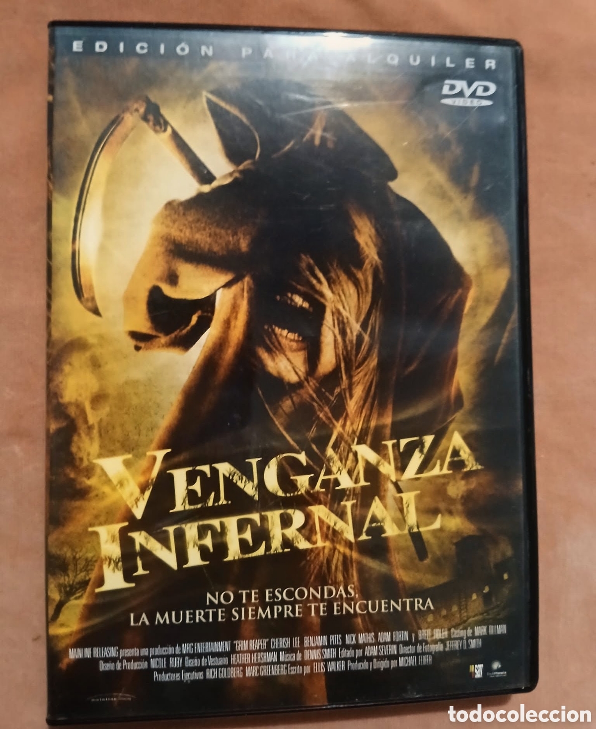 Cine: DVD &bull; VENGANZA INFERNAL &bull; TERROR