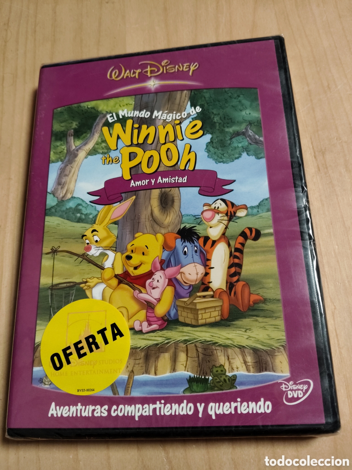 Cine: RD168 el mundo m&aacute;gico de Winnie the Pooh amor y amistad DVD precintado