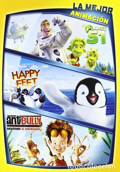 Cine: Pack Planet 51 + Happy Feet + Ant Bully- 5051893038347