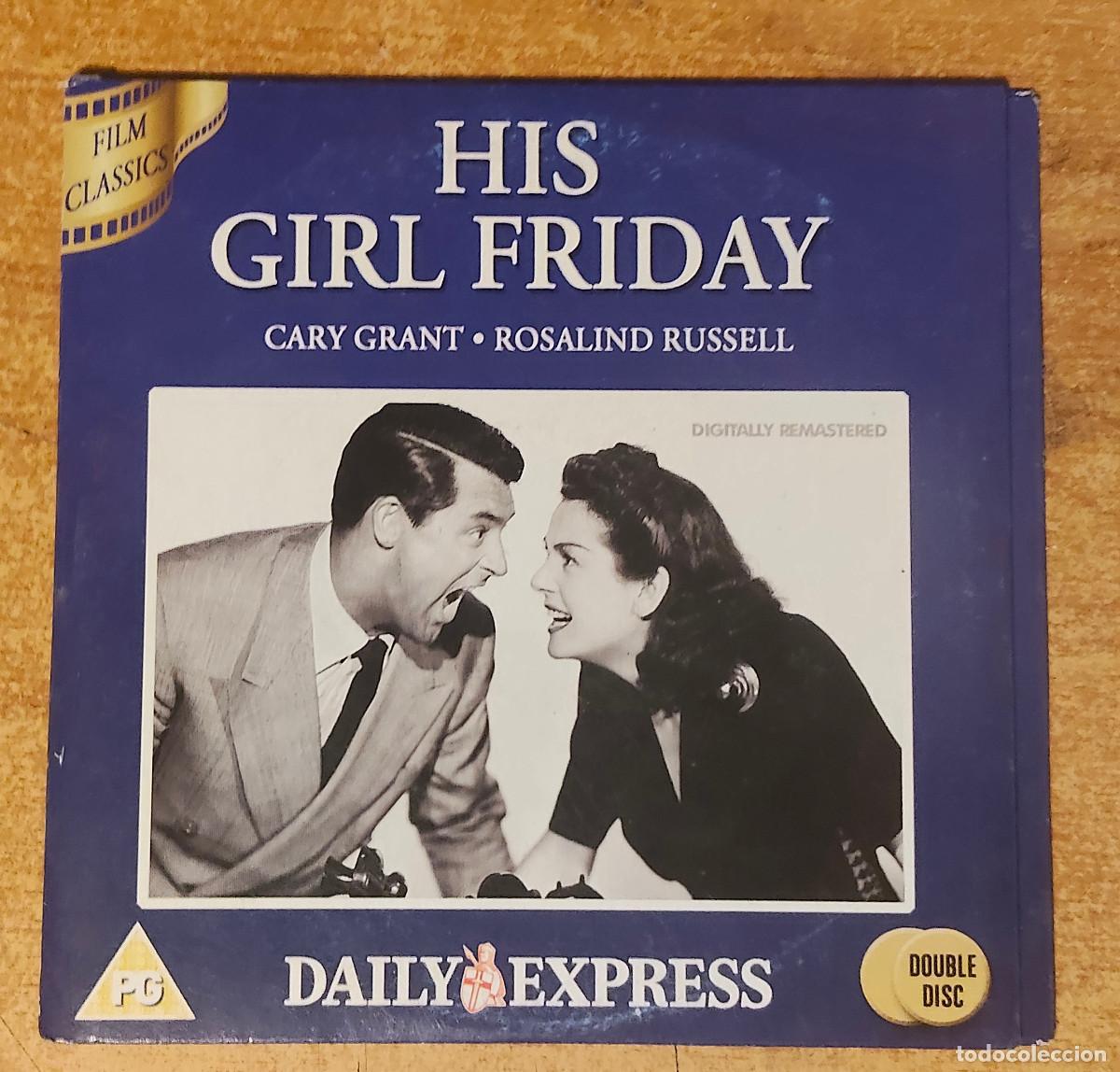 Cine: His Girl Friday - Cary Grant & Rosalind Russell Full Film Promo DVD - daily express