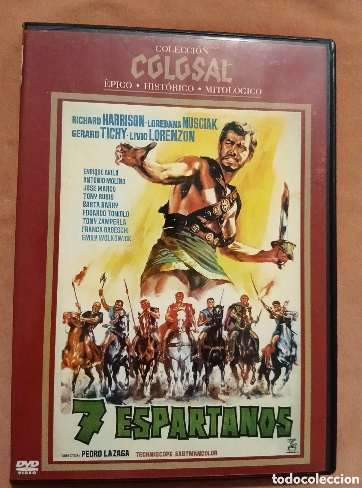 Cine: DVD &bull; 7 ESPARTANOS &bull; Richard Harrison, Loredana Nusciak, Gerad Tichy, Livio Lorenzon