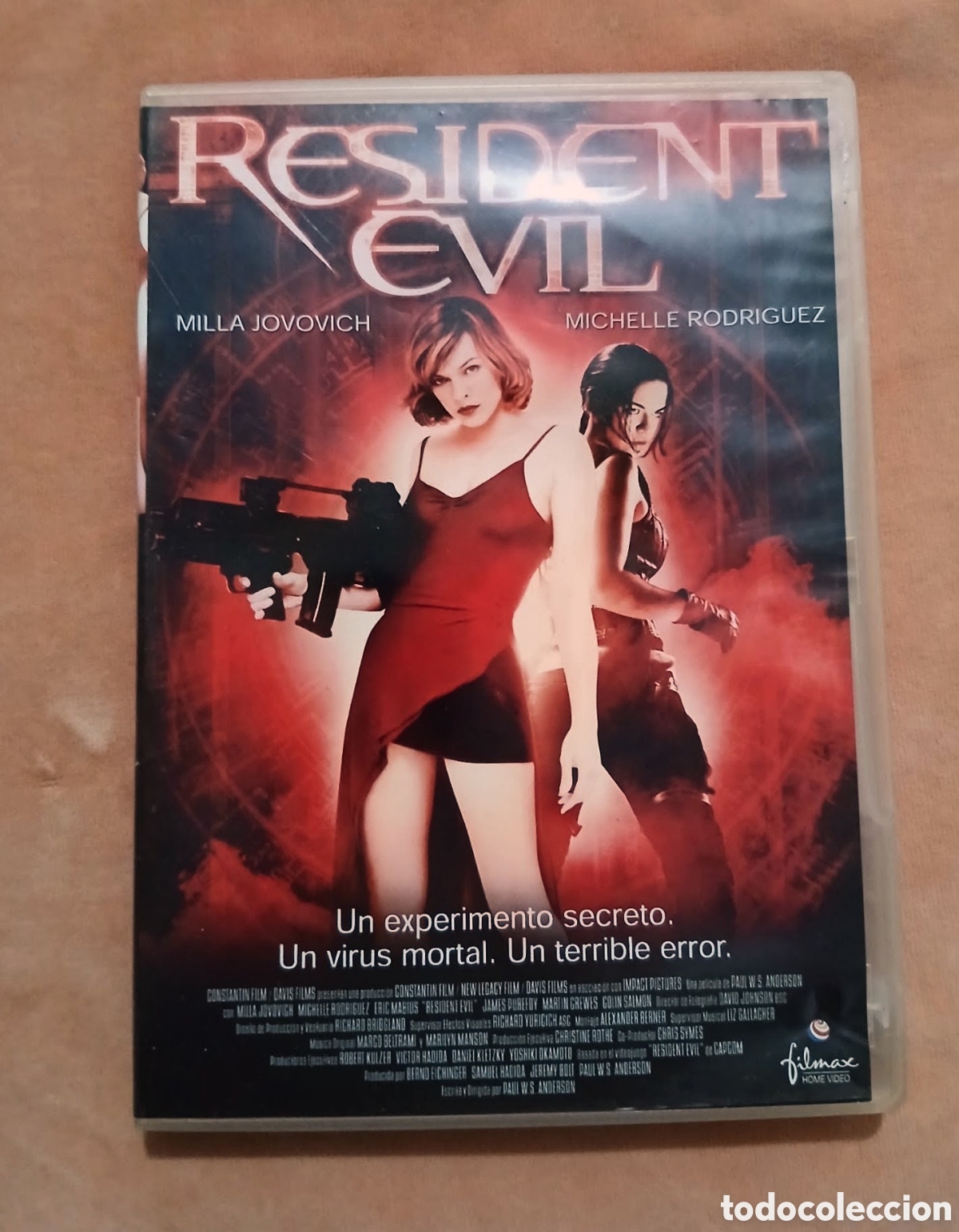Cine: DVD &bull; RESIDENT EVIL &bull; Milla Jovovich, Michelle Rodriguez