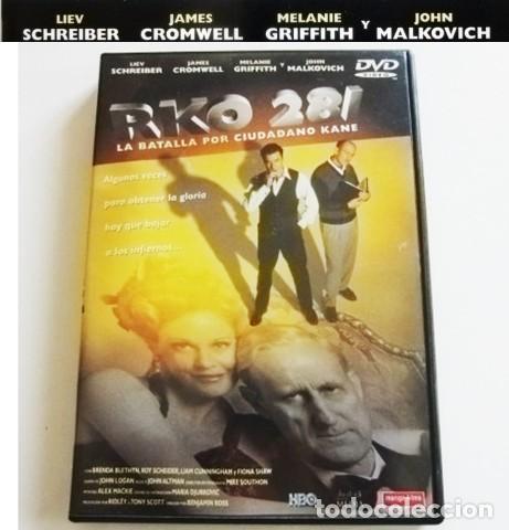 Cine: RKO 281 DVD PEL&Iacute;CULA H. REAL SOBRE CIUDADANO KANE DE ORSON WELLES LIEV SCHREIBER GRIFFITH MALKOVICH