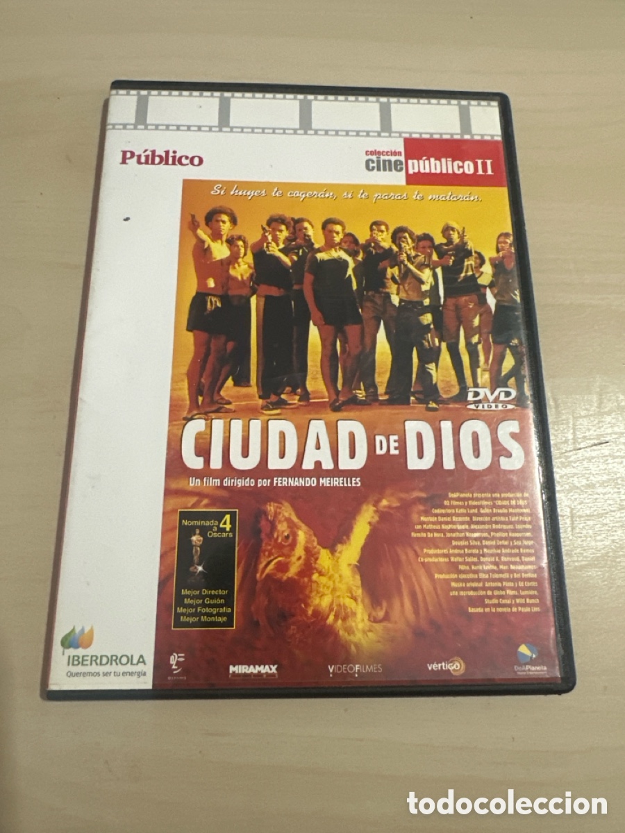 Cine: DVS39 ciudad De Dios dvd segunda mano tapa fina