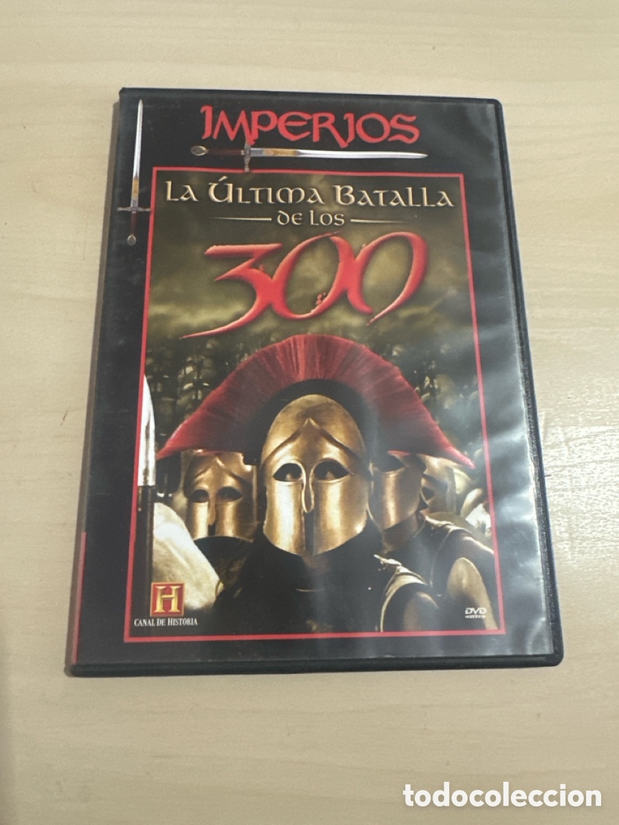 Cine: DVS39 la &uacute;ltima batalla de los 300 dvd segunda mano tapa fina