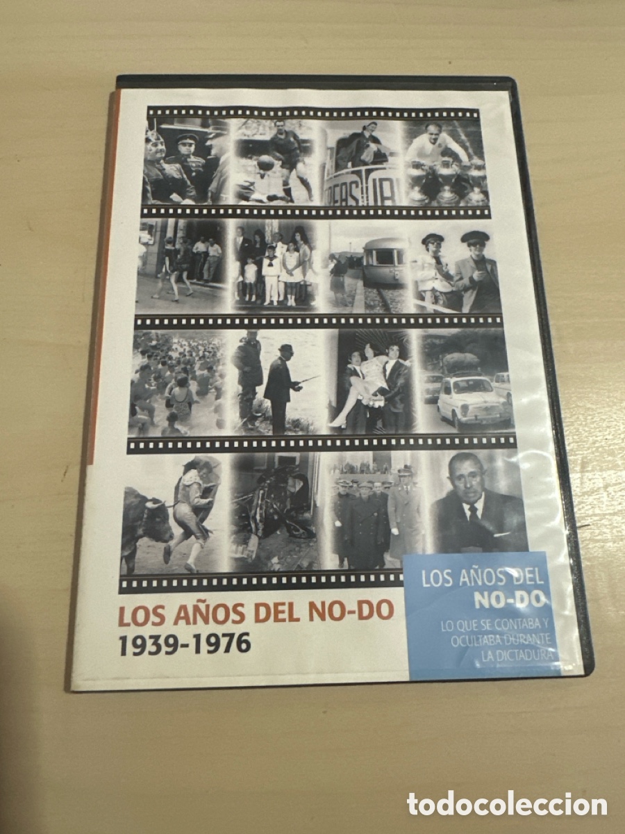 Cine: DVS39 los a&ntilde;os del no-do 1939-1976 dvd segunda mano tapa fina