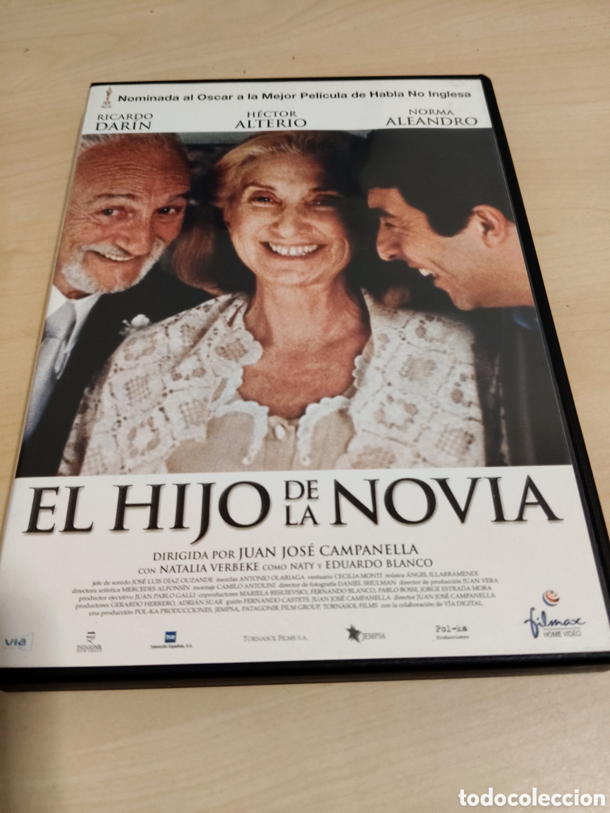 Cine: A67 el hijo de la novia DVD SEGUNDAMANO