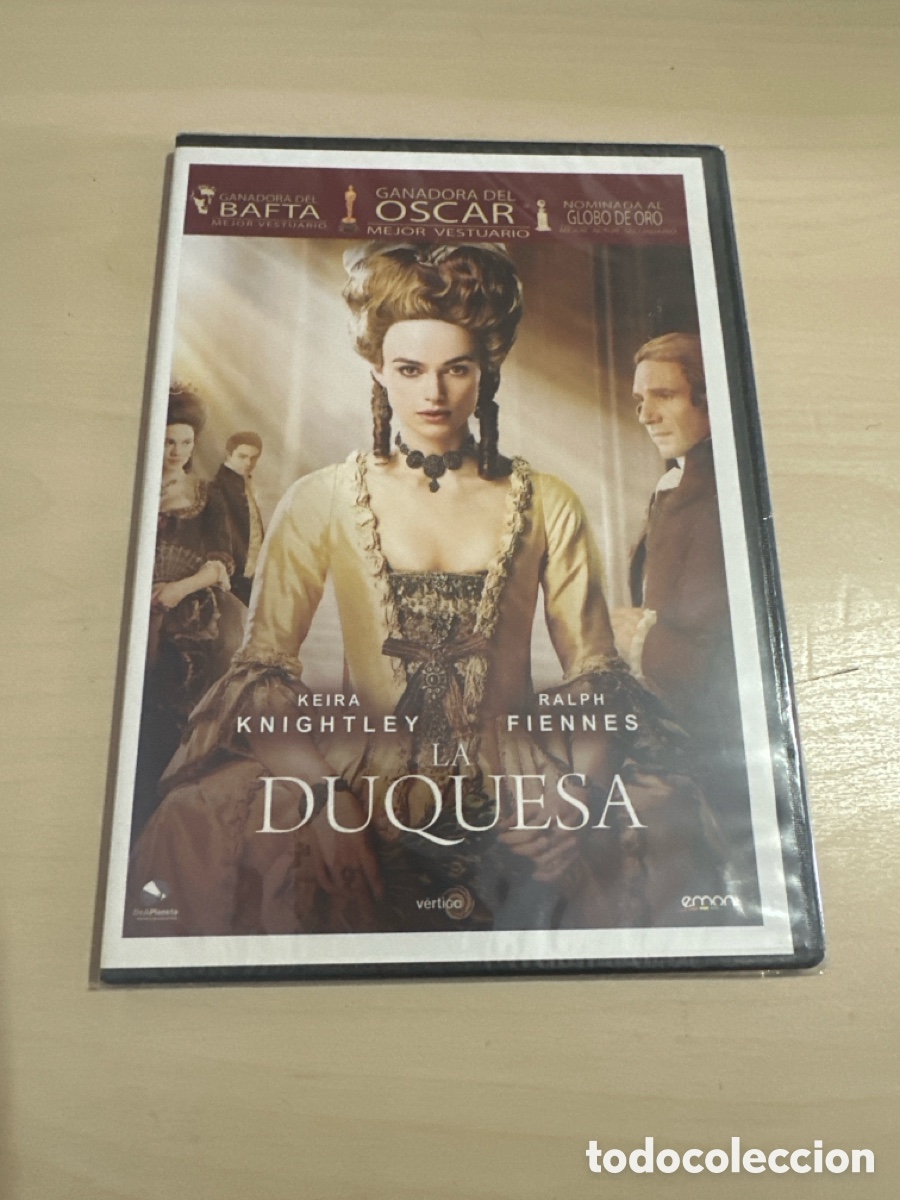 Cine: DVS40 la duquesa dvd nuevo tapa fina