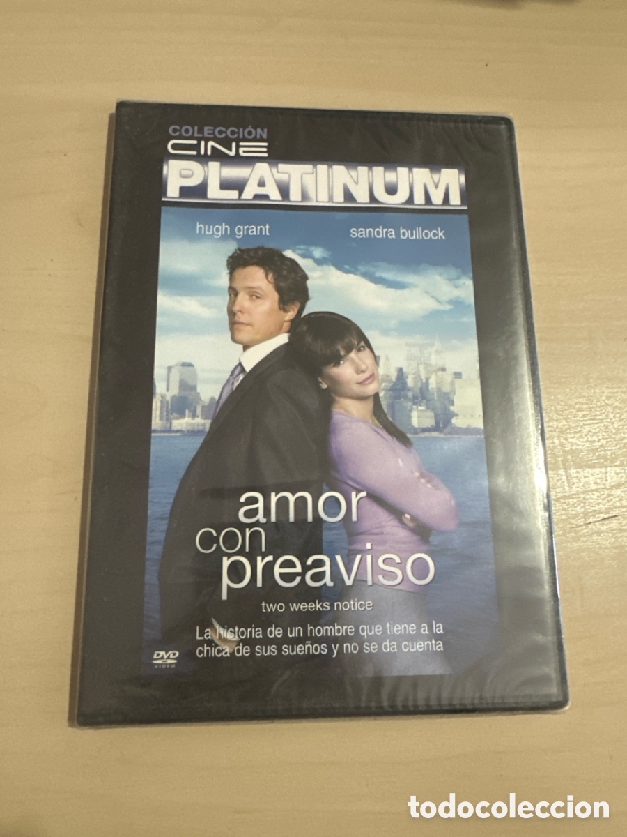 Cine: DVS40 amor con presviso dvd nuevo tapa fina