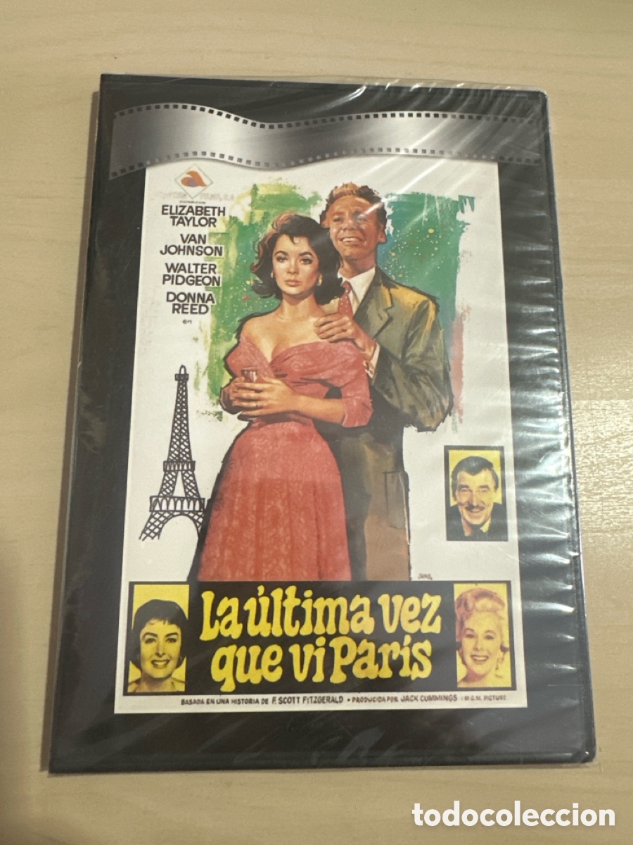 Cine: DVS40 la &uacute;ltima vez que vi paris dvd nuevo tapa fina