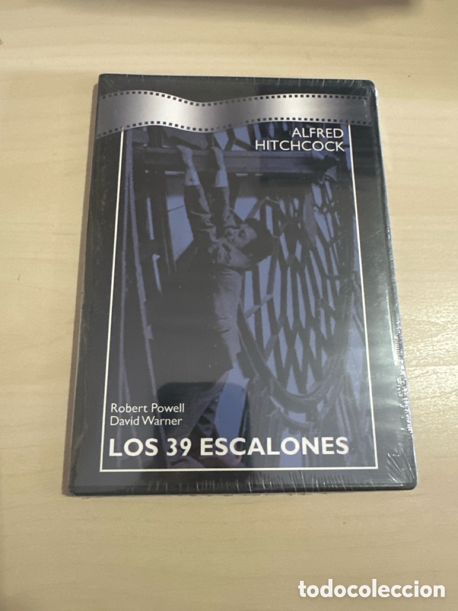Cine: DVS40 los 39 escalones dvd nuevo tapa fina