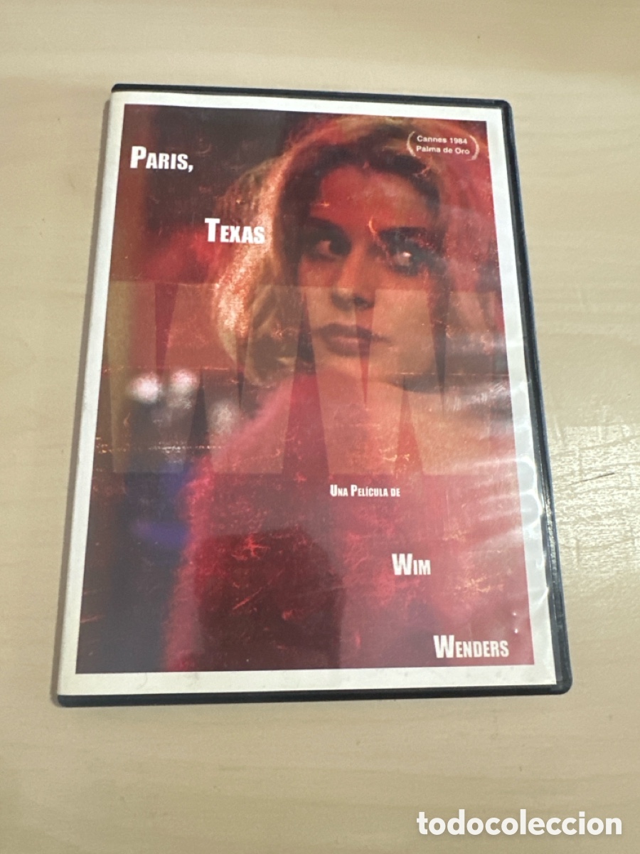 Cine: DVS40 paris Texas dvd segunda mano tapa fina