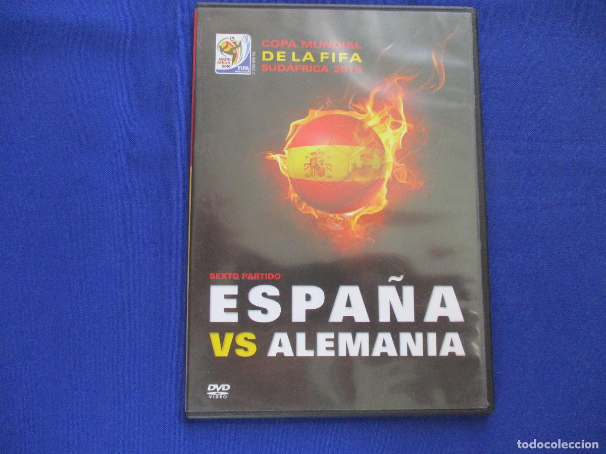 Cine: DVD / ESPA&Ntilde;A vs ALEMANIA - SEXTO PARTIDO - COPA MUNDIAL DE LA FIFA SUD&Aacute;FRICA 2010 - CAJA FINA / SLIM