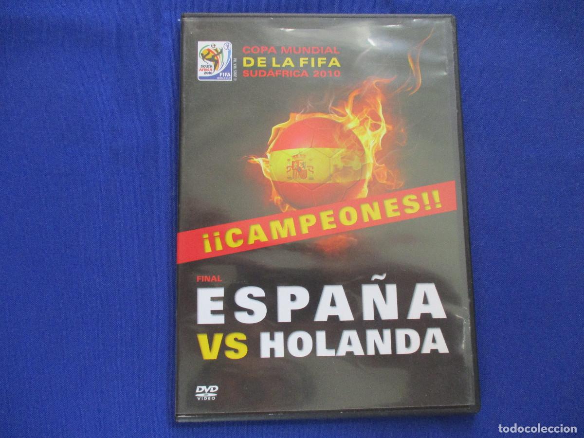 Cine: DVD / ESPA&Ntilde;A vs HOLANDA - FINAL - COPA MUNDIAL DE LA FIFA SUD&Aacute;FRICA 2010 - CAJA FINA / SLIM