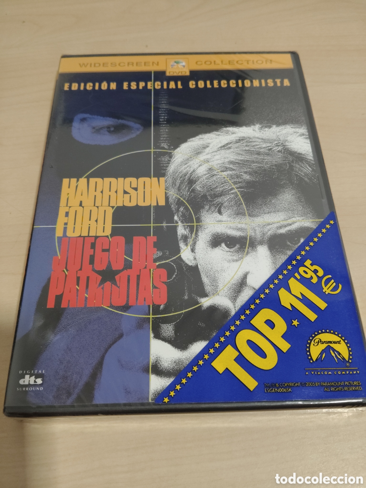 Cine: RD169 juego de patriotas DVD precintado