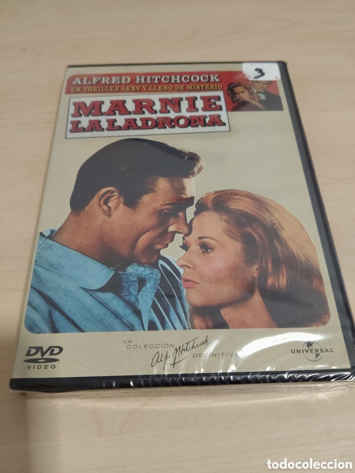 Cine: RD169 marnie la ladrona DVD precintado